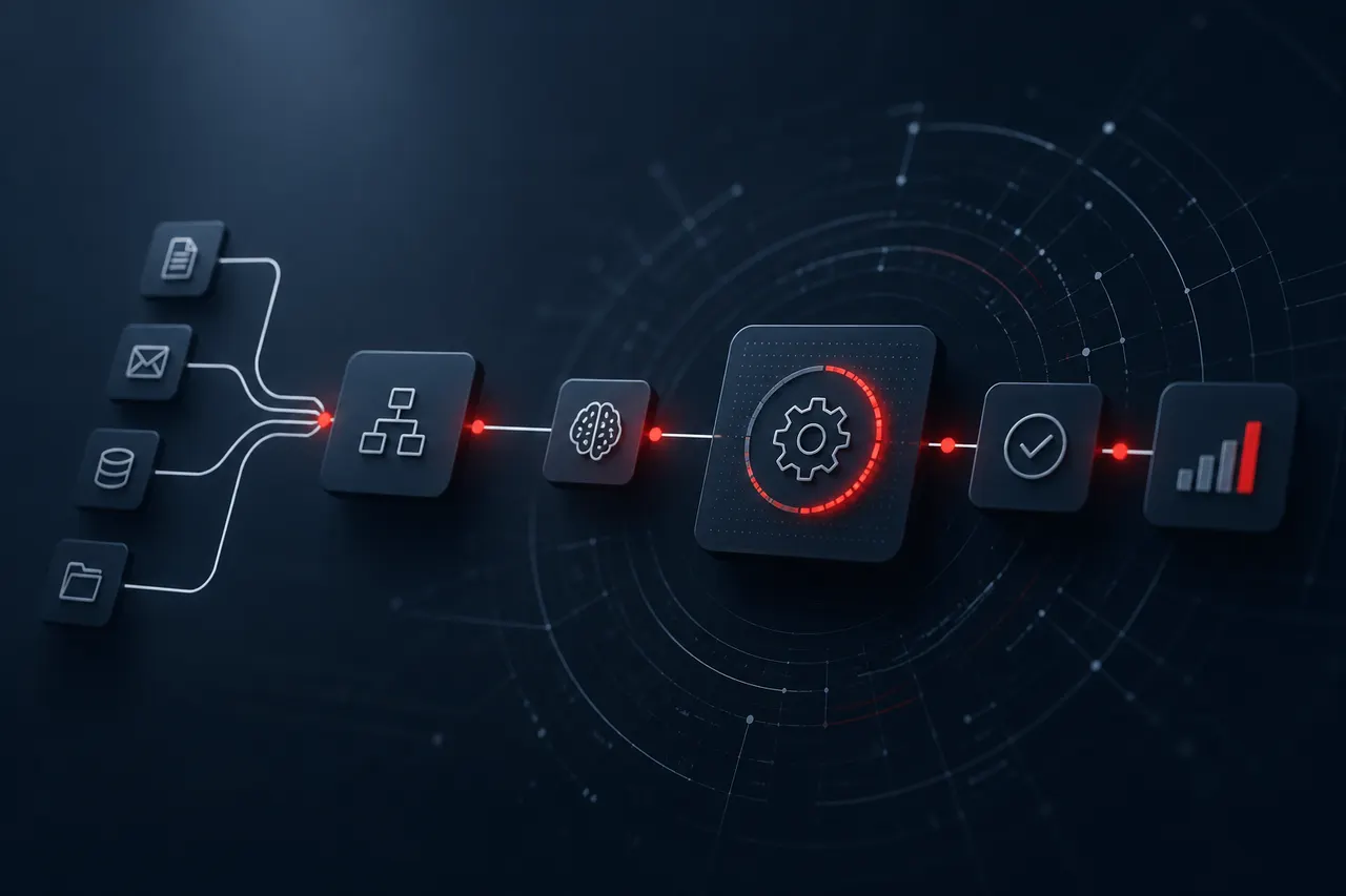 Automatización de procesos de negocio con IA: de tareas repetitivas a sistemas fiables